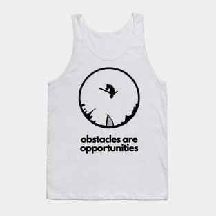 Obstacles are Opportunities Parkour Tank Top